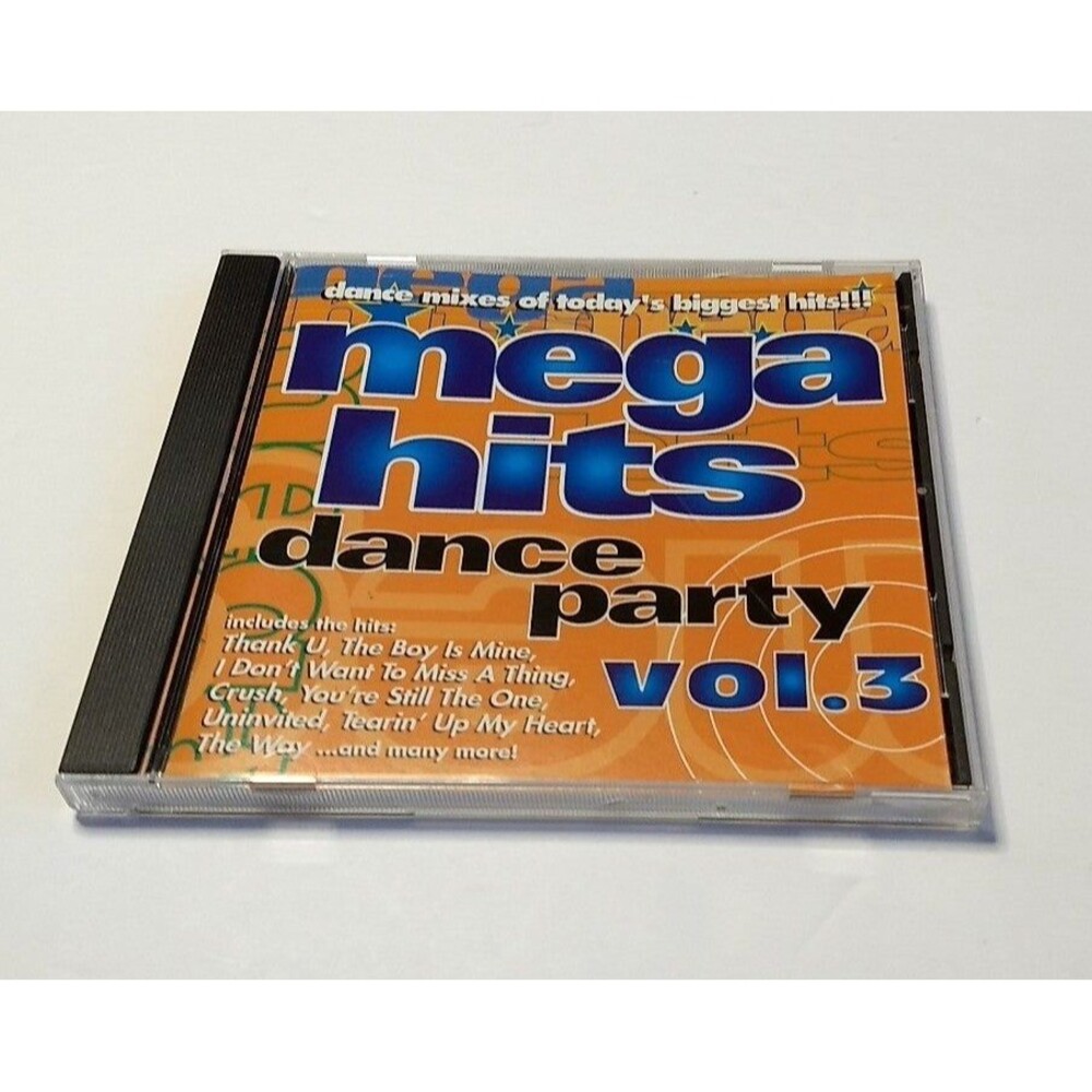 Mega Hits Dance Party Vol. 3 CD (Tracks: 12 + 1 Bonus Track) 1999 Euro Pop